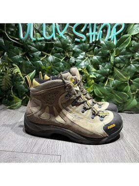 Asolo Fusion 70 GTX Gore-Tex Womens Size 8.5 Hiking Boots Lace Up Shock Absorb
